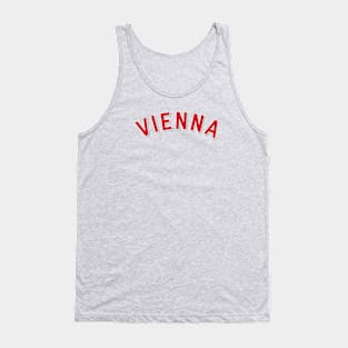 Vienna Austria Vintage Arched Type Tank Top